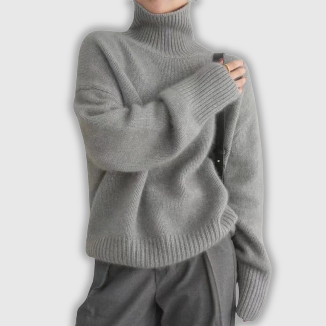 隼人 | ソフトタートルネックセーター