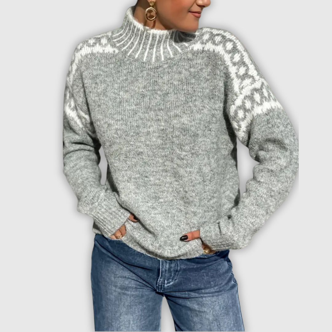 紬希 | ウィンターパターンセーター