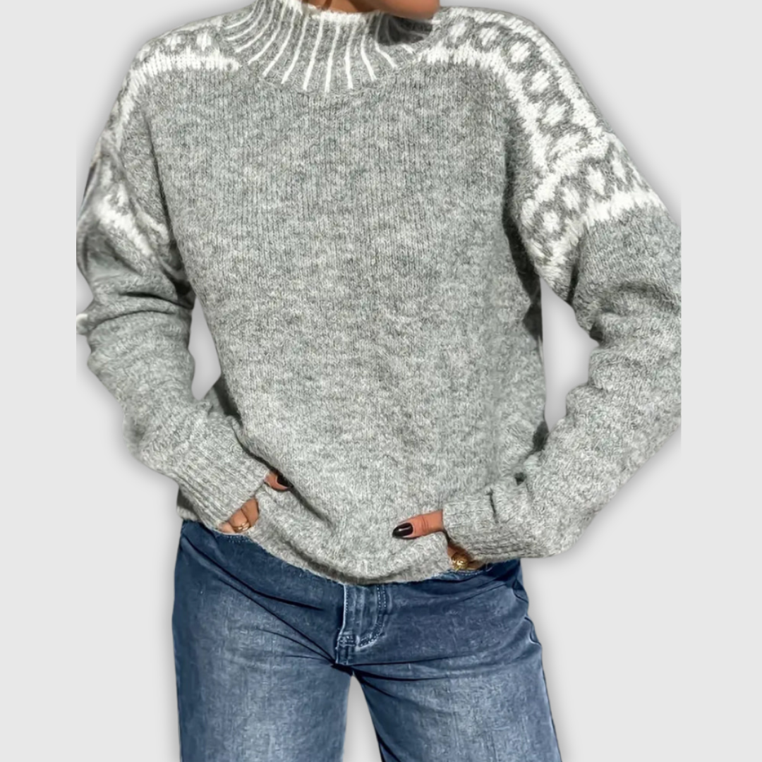 紬希 | ウィンターパターンセーター