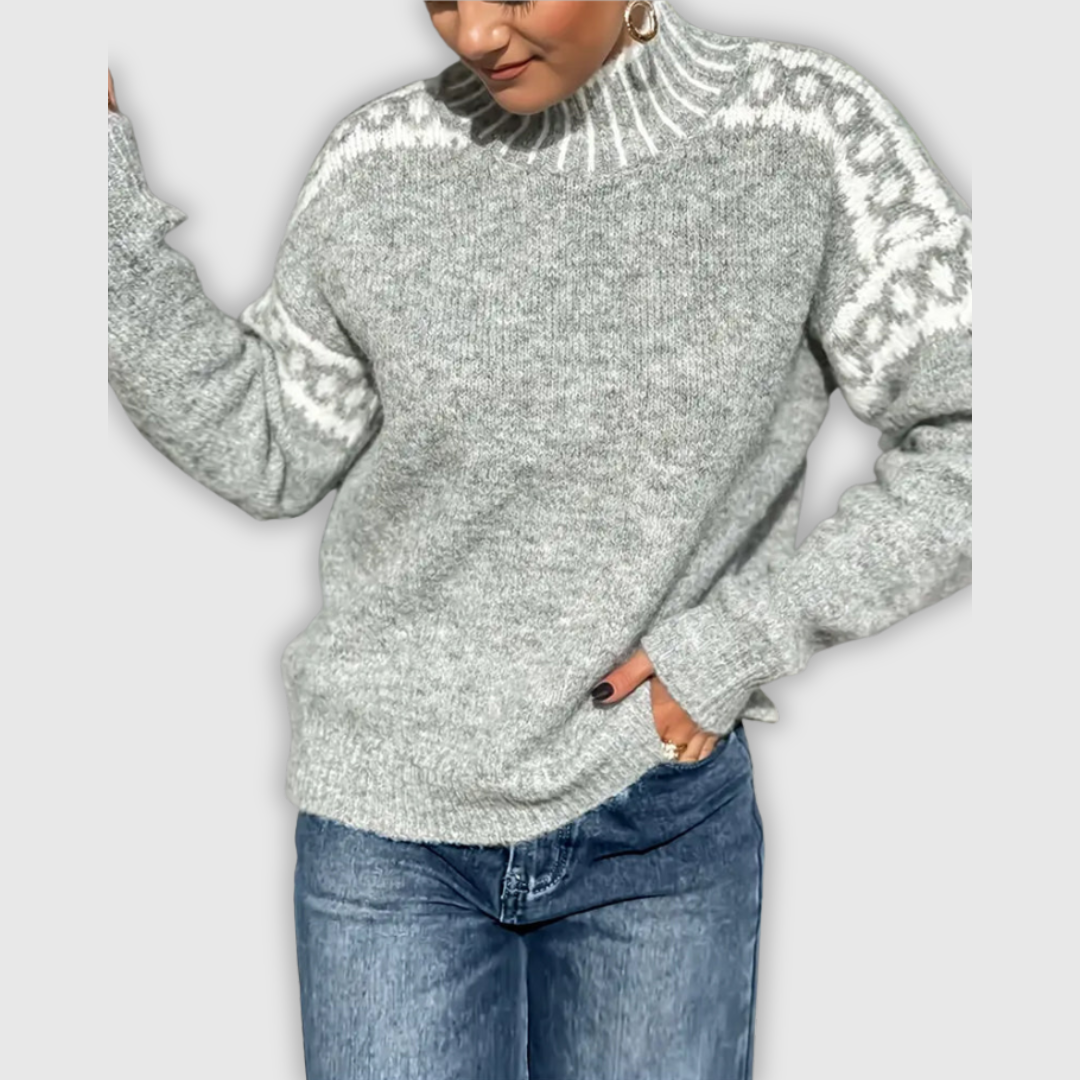 紬希 | ウィンターパターンセーター