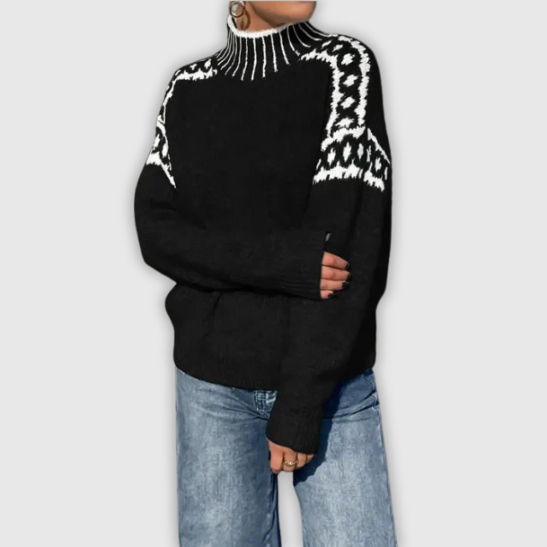 紬希 | ウィンターパターンセーター