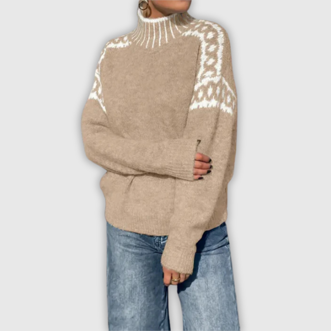 紬希 | ウィンターパターンセーター