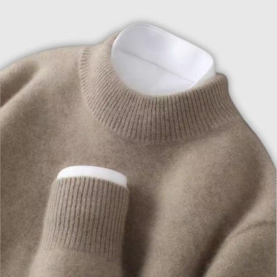 悠斗 | ソフトモックネックセーター