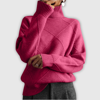 アヤカ｜エレガント・タートルニット