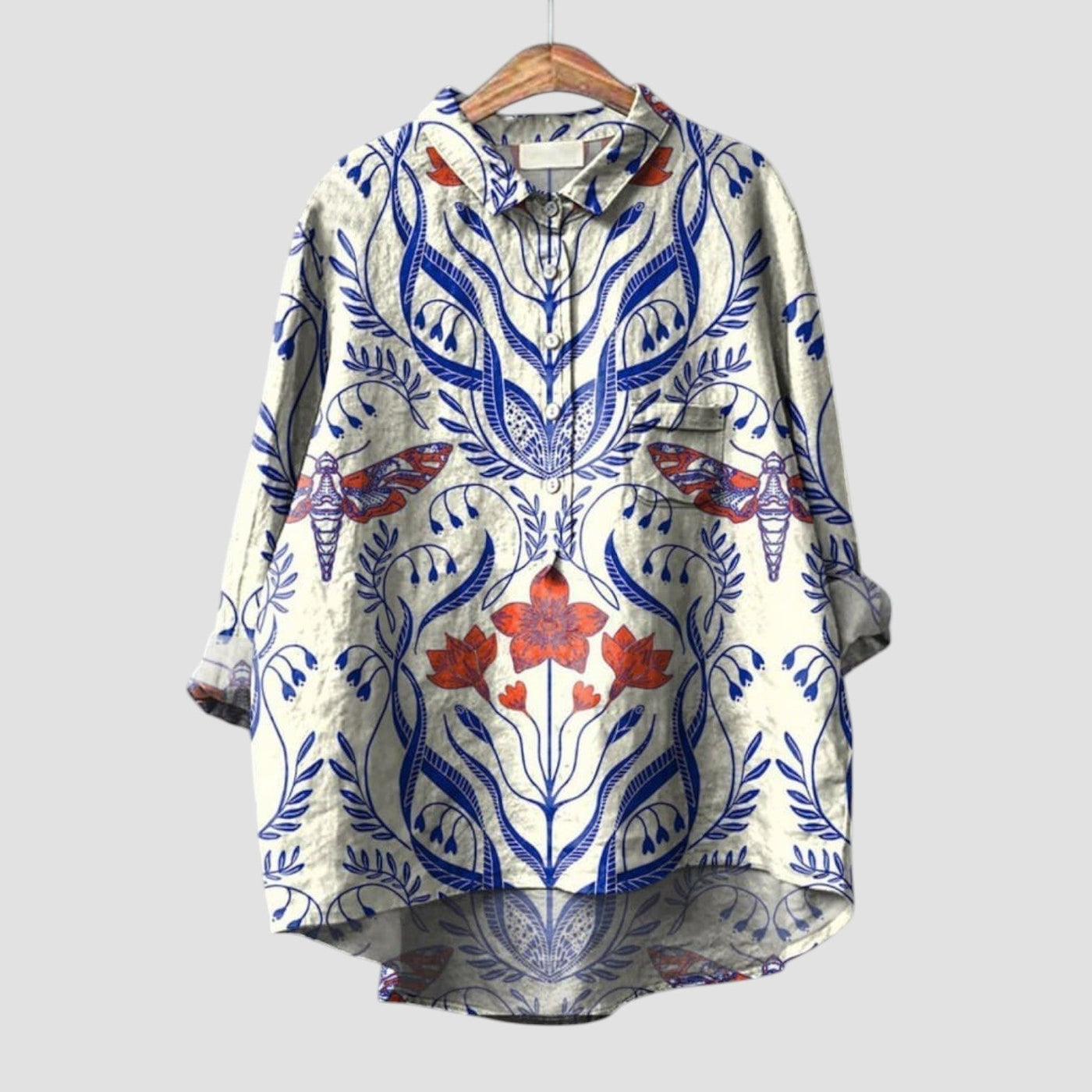 イヴァナ | ボヘミアン・グレースシャツ