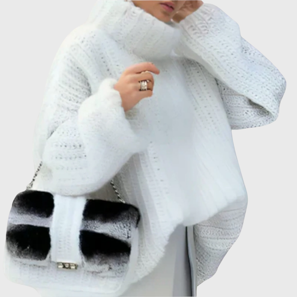 雪乃 | フラッフィータートルセーター