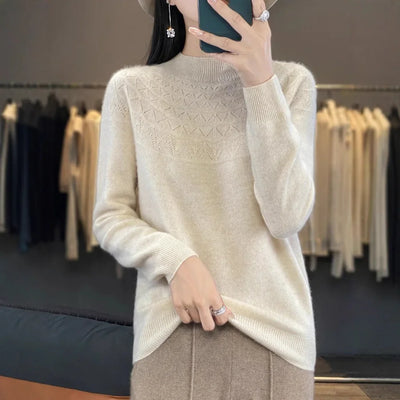 美緒 | エアリーカラーパフニット