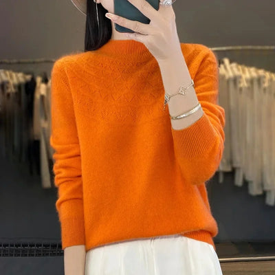 美緒 | エアリーカラーパフニット