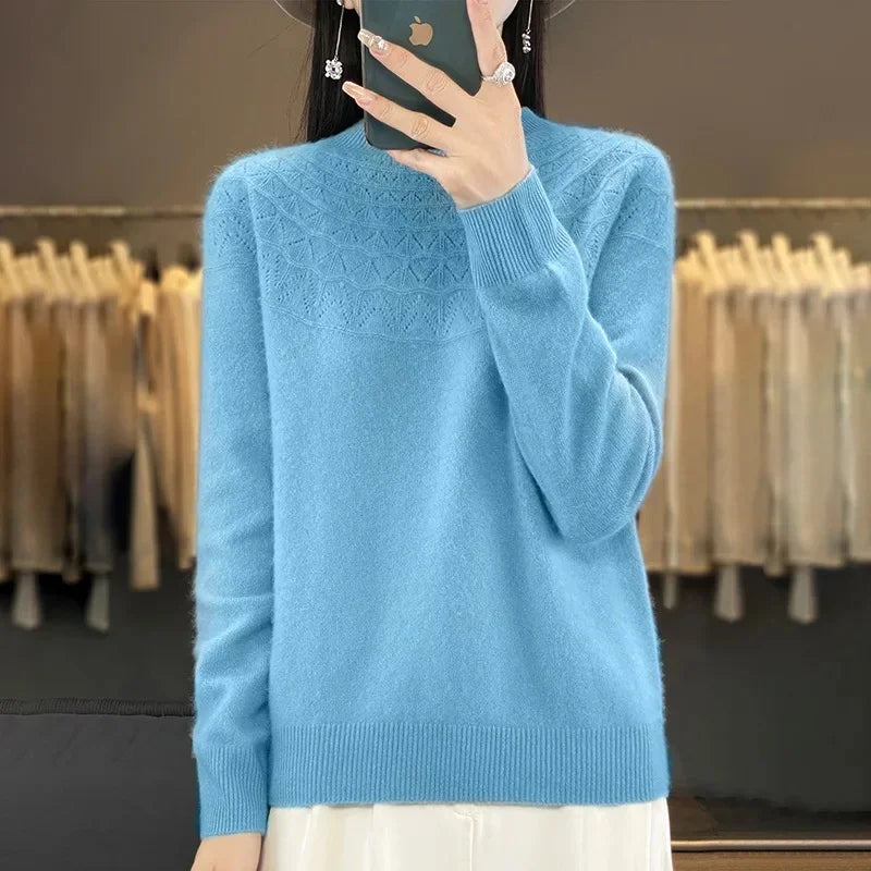 美緒 | エアリーカラーパフニット