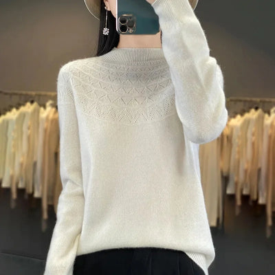 美緒 | エアリーカラーパフニット