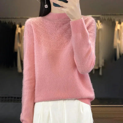 美緒 | エアリーカラーパフニット