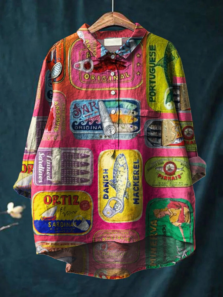 アイリス | レトロマーケットシャツ