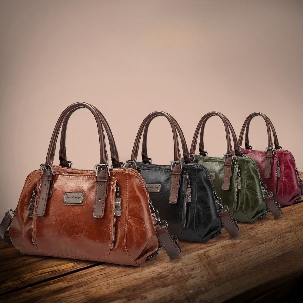 ジャダ | ストラクチャードレザー ハンドバッグ