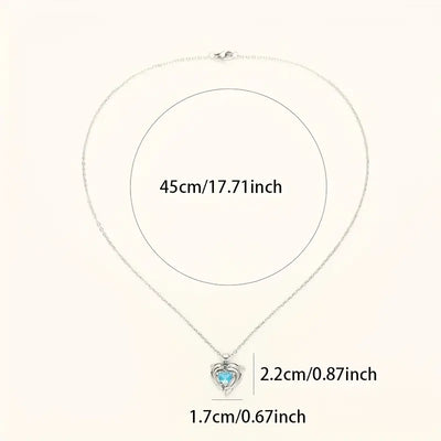 愛子｜オーシャンハートネックレス