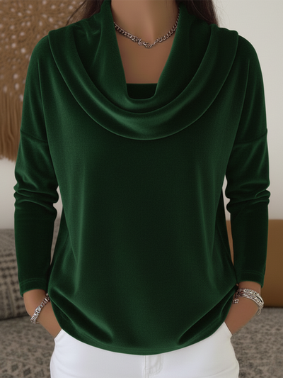 紗江 | エレガント ドレープトップ