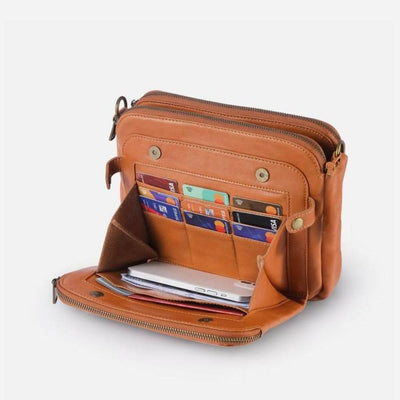 アンナ | 毎日使えるレザーのクロスボディバッグ