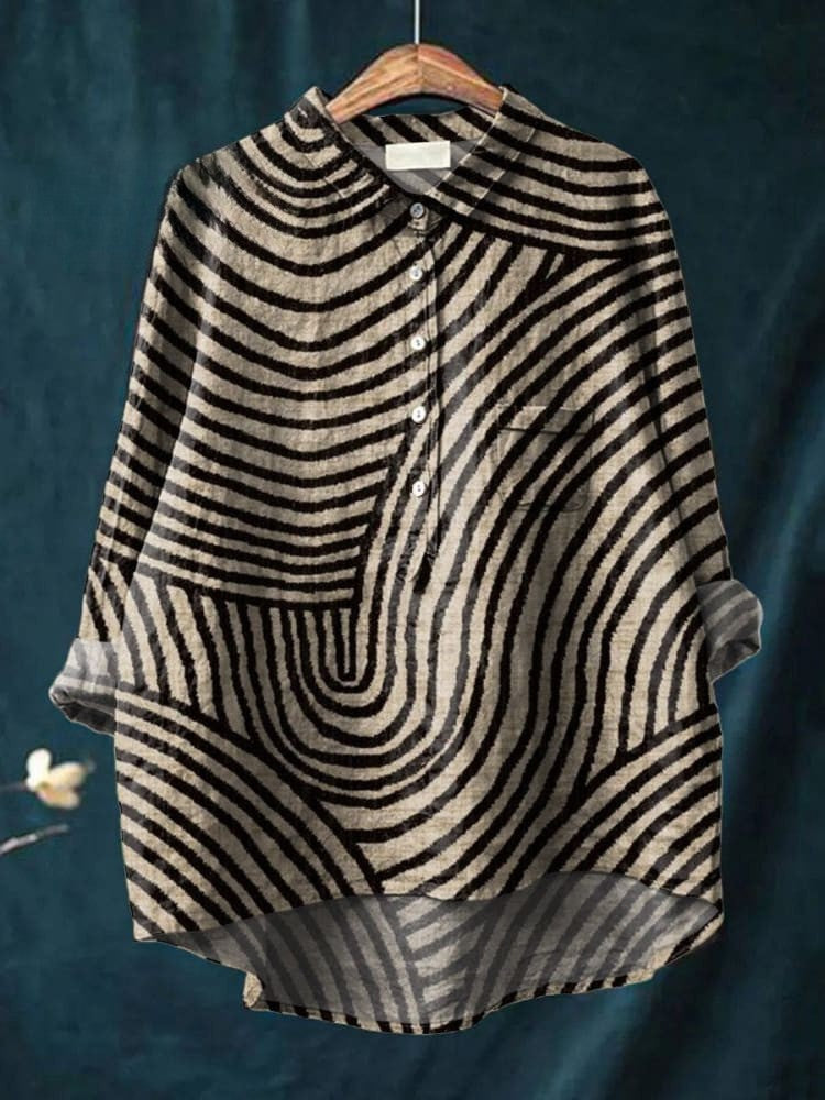 クロエ | 抽象ストライプシャツ