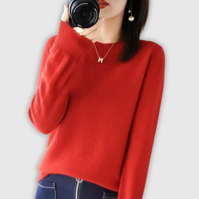 紗良 | ソフトエッセンシャルセーター