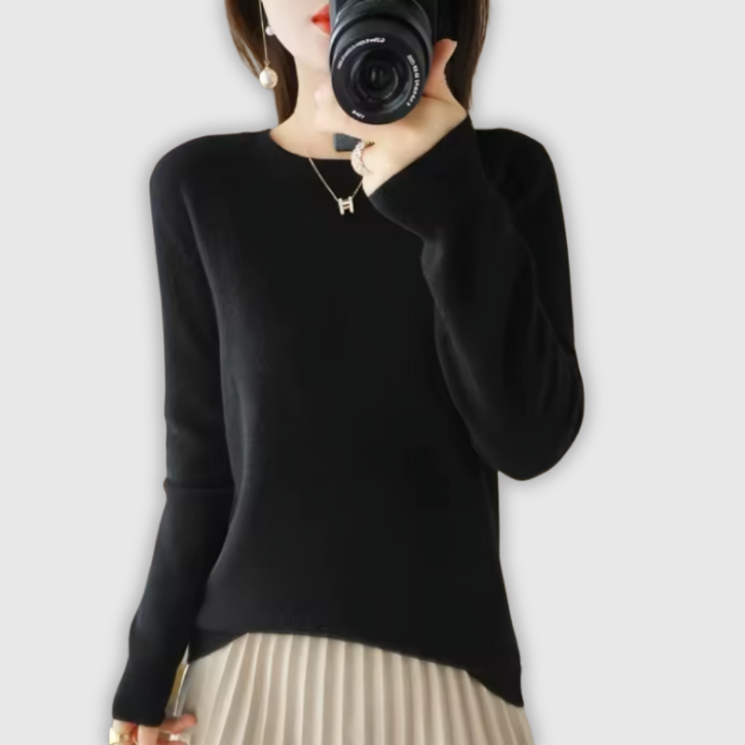 紗良 | ソフトエッセンシャルセーター
